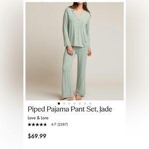 Love and Lore Pyjama Set-Brand New